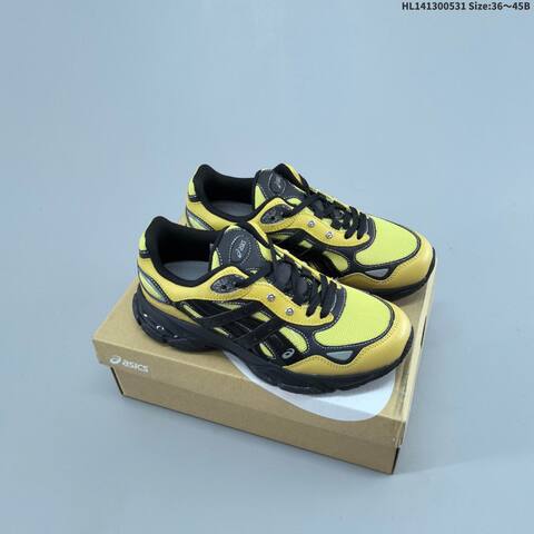 ASICS Gel-NYC 2 0 SSHS Yellow Black Silver EU 36-45 Running Shoe Running Sneakers - Unisex (BS-68784)