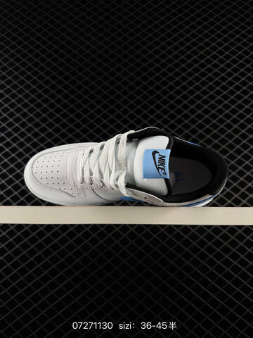 Nike SB Dunk Low Pro White Light Blue Black EU 36-45 Skate - Unisex (BS-70063)