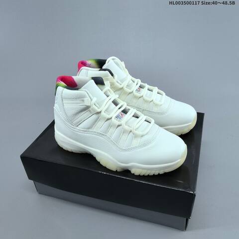 Jordan Air Jordan 11 Retro White Multi-Color EU 40-48 5 Basketball - Men's (BS-66953)