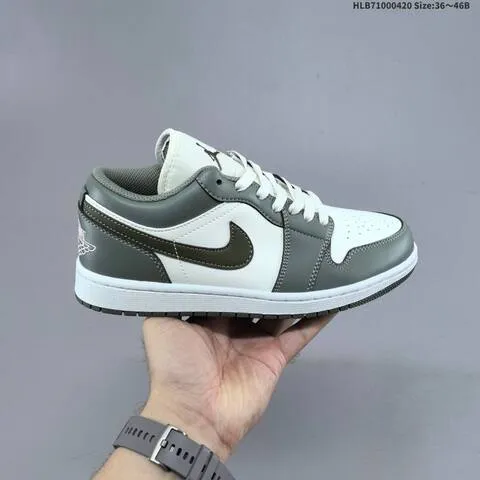 Jordan Air Jordan 1 Low Black White Gray EU 36-46 Basketball - Unisex BS-66113