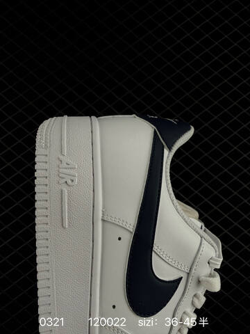 Nike Air Force 1 07 White Navy EU 36-45 5 Lifestyle - Unisex (BS-72553)