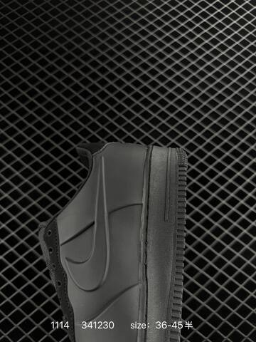 Nike Air Force 1 07 Posite Triple Black EU 36-45 5 Lifestyle - Unisex (BS-74214)