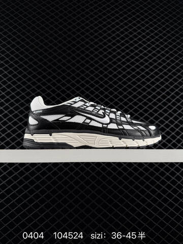 Nike P-6000 White Light Grey Black Off White EU 36-45 Running - Unisex (BS-72294)