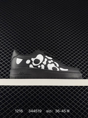 Nike Air Force 1 Low Black White EU 36-45 5 Lifestyle - Unisex (BS-73660)