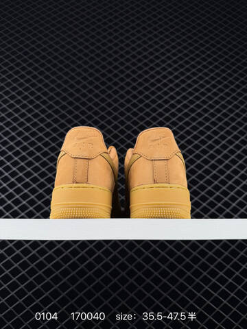 Nike Air Force 1 07 Tan Gum 35 5-47 5 Lifestyle - Unisex (BS-73325)