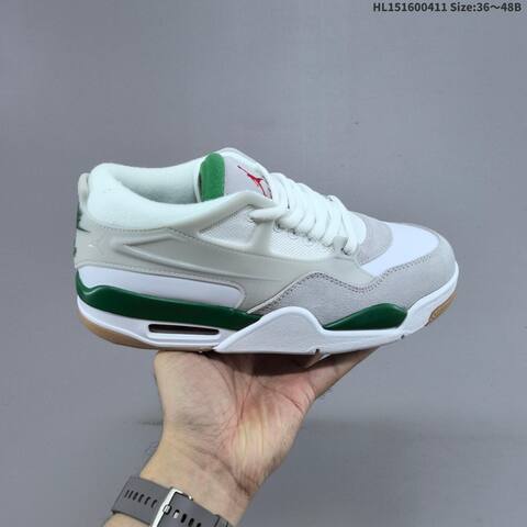 Jordan Air Jordan 4 RM FQ7940-003 Light Gray White EU 36-48 Casual - Unisex BS-66234