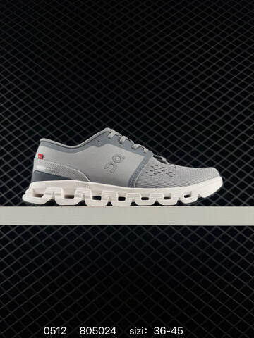 On Cloud X 4 Dark Grey Pink EU 36-45 Running Shoe Running Sneakers Unisex BS-85289