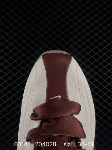 Nike Shox Z SE Cream White With Burgundy Accents And Beige Sole 36-41 Lifestyle - Unisex (BS-72643)