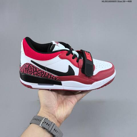 Jordan Air Jordan Legacy 312 Low Chicago Red White Black 36-46 Basketball - Unisex (BS-65805)