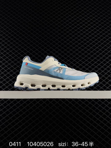 On Running Cloudvista 2 Cream Blue Purple White EU 36-45 Trail Shoe Trail Running Sneakers - Unisex BS-85364