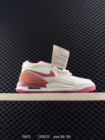 Jordan Air Jordan Legacy 312 Low FN3407-161 White Pink Orange EU 36-40 Basketball Shoe - Unisex (BS-80727)