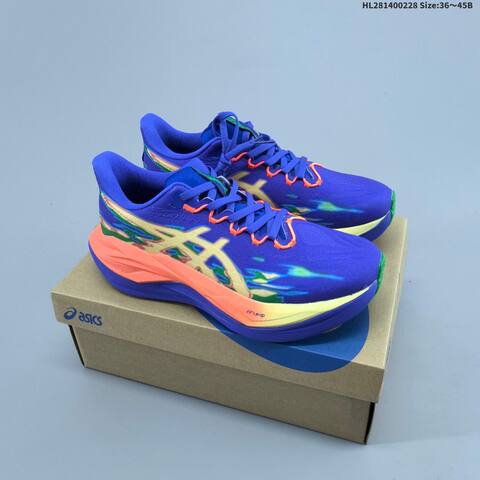 ASICS SUPERBLAST 3 1013A186-209 Purple Pink Blue Orange EU 36-45 Running Shoe Running Sneakers - Unisex BS-69017