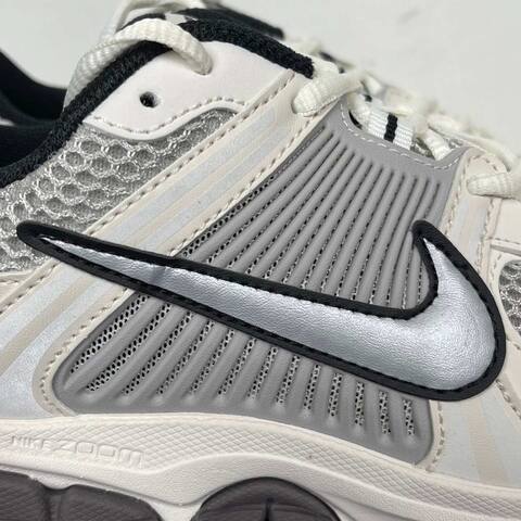 Nike Zoom Vomero 5 FJ2028-001 White Silver Grey Black Running (BS-86993)