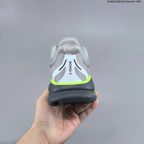 HOKA ONE Bondi 9 1162011 36 1 1 Replica High-end Men s And Women s Fashion Sports Running And Basketball Shoes Up To 95 Off Retail During The Current Promotion Casual Lifestyle Sneakers (BS-69411)