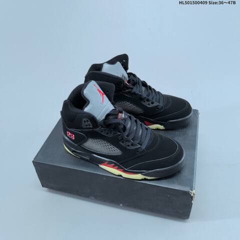 Air Jordan 5 Retro Yellow Multi Replica AIR JORDAN 5 Aj5 5 Replica Tokyo 23 Lifestyle (BS-66264)