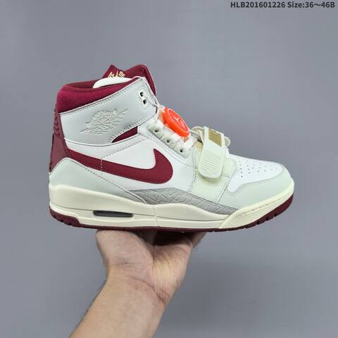 Jordan Legacy 312 Sail Light Grey Burgundy EU 36-46 Basketball - Unisex (BS-67250)