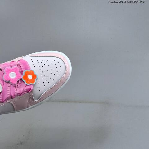 Jordan Air Jordan 1 Low OG Pink White EU 36-40 Casual - Unisex (BS-65930)