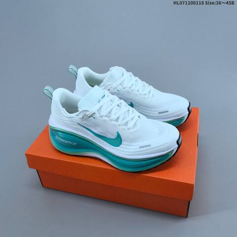 Nike Vomero Plus ReactX Air Zoom Black White Teal EU 36-45 Running Shoe - Unisex BS-61910