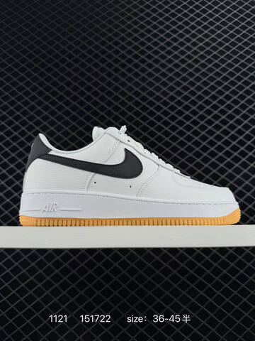Nike Air Force 1 07 Low White Black Gum EU 36-45 Casual - Unisex (BS-74069)