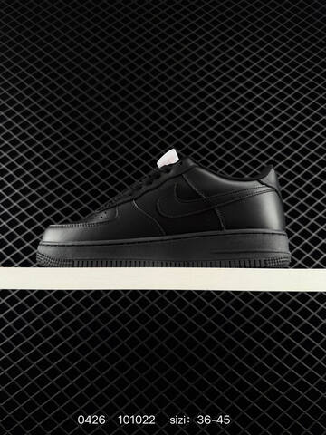 Nike Air Force 1 07 Low Triple Black EU 36-45 Lifestyle - Unisex (BS-71854)