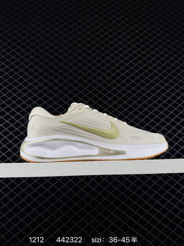 Nike Journey Run 2024 Black Anthracite White Silver Sail Olive Triple White EU 36-45 Running - Unisex (BS-73760)