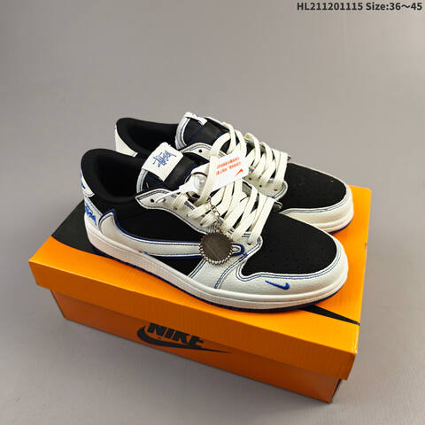 Nike Dunk Low Black Light Blue White Light Blue White Blue Red White Navy EU 36-45 Casual - Unisex (BS-63695)