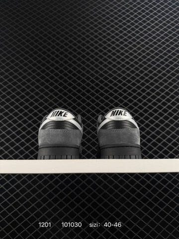 Nike SB Dunk Low Black Grey Silver EU 40-46 Skate - Men's (BS-73908)