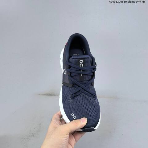 On Cloud X 4 Navy Blue White Black EU 36-47 Running Shoe Running Sneakers - Unisex (BS-69544)