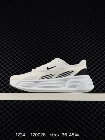 Nike Comfort Ride EasyOn Access White Black EU 36-45 Running - Unisex (BS-73539)