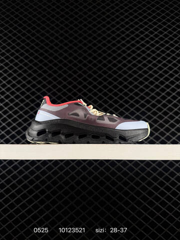 On Cloudrunner Grey Black Lime White 28-37 Running Shoe Running Sneakers - Women's (BS-85244)