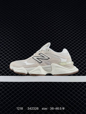 New Balance 9060 Beige Dark Grey Cream EU 36-46 5 Sneaker - Unisex (BS-82470)