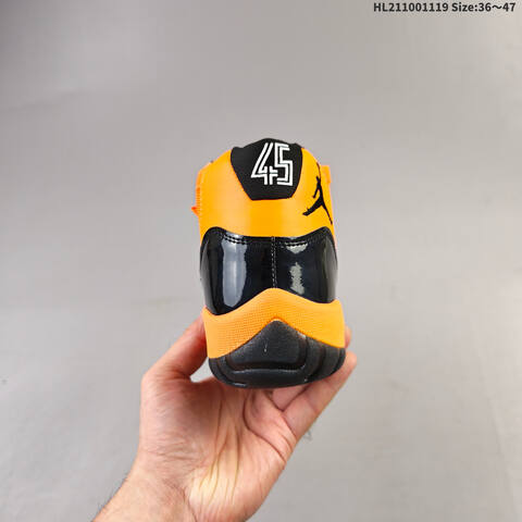 Jordan Air Jordan 11 Retro Low Orange Black 36 47 Basketball - Unisex (BS-63490)