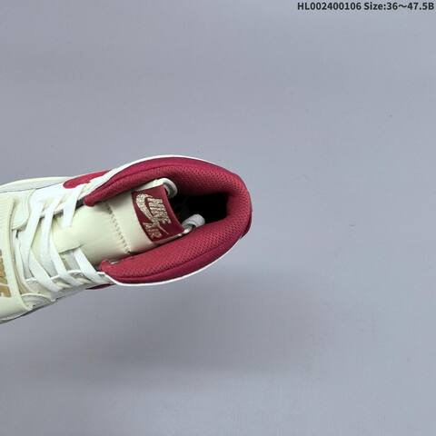 Nike Air Jordan Legacy 312 White Burgundy Cream 36 47 5 Basketball - Unisex BS-67080