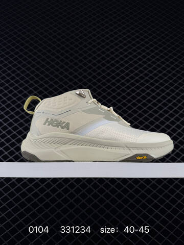 HOKA ONE ONE Transport Hike Gore Tex Beige Light Yellow Dark Grey EU 40-45 Trail Shoe Trail Running Sneakers Men s BS-86333