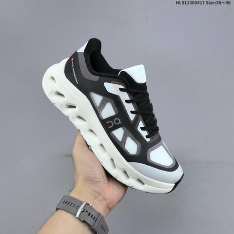 On Cloudtilt Black White Off White EU 36-46 Running Shoe Running Sneakers - Unisex BS-69601