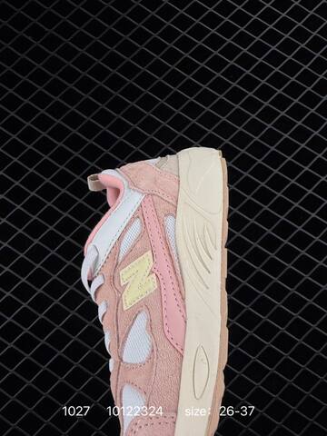 New Balance PV878 Pink White Cream Yellow 26-37 Sneaker - Women's (BS-82671)