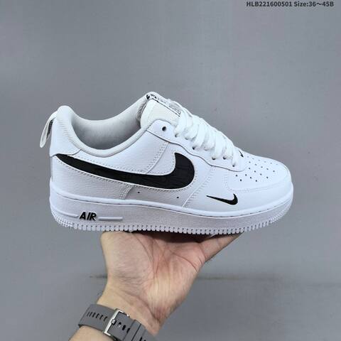 Nike Air Force 1 07 Low Light Grey White EU 36-45 Sneaker - Unisex BS-60543