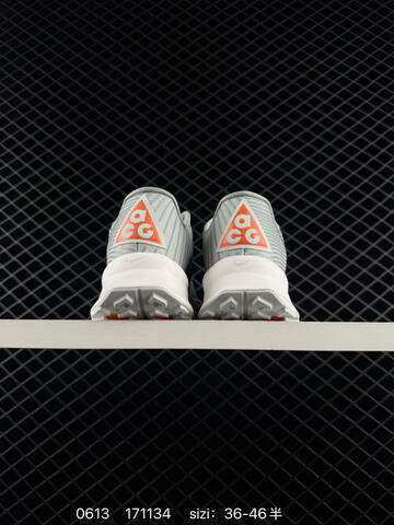 Nike ZoomX ACG Ultrafly Trail HF5668-801 Light Grey Dark Grey White Orange EU 36-46 - Unisex (BS-70798)