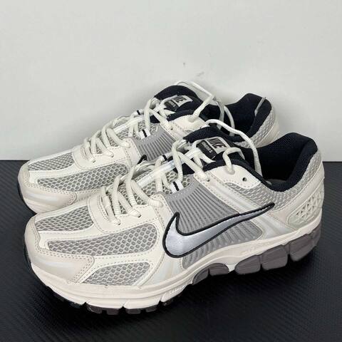 Nike Zoom Vomero 5 FJ2028-001 White Silver Grey Black Running (BS-86993)