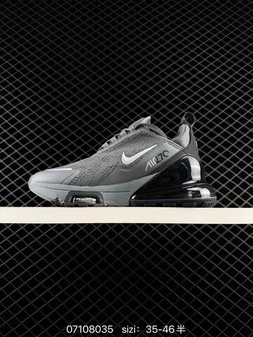 Nike Air Max 270 Cool Grey Black White EU 35-46 Running - Unisex (BS-70300)