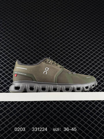 On Cloud 5 Light Grey White EU 36-45 Running Shoe Running Sneakers - Unisex (BS-85404)