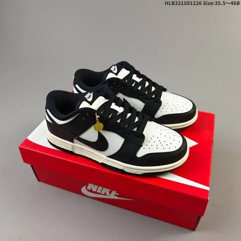 Nike Dunk Low black white sail EU 35 5-46 skate shoe
