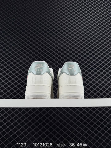 Nike Air Force 1 07 White Light Blue 35 5 Casual - Women's (BS-73936)