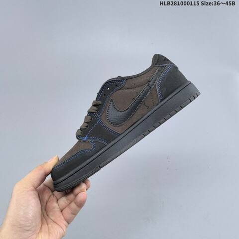 Nike Air Jordan 1 Low OG SP Black Blue EU 36-45 Casual - Unisex (BS-66968)