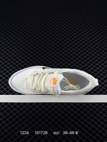Nike Vomero 18 GTX White Black Orange EU 36-46 5 Running - Unisex (BS-73529)