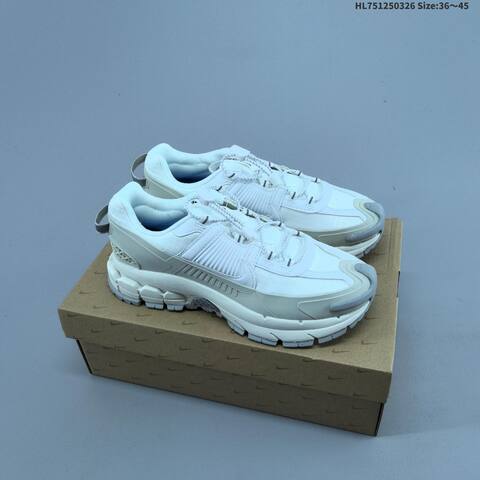 Nike Zoom Vomero Roam White Light Grey Maroon Blue Brown EU 36-45 Running Shoe - Unisex BS-61120