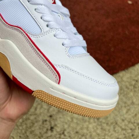 Jordan Flight Court SP HF3255 108 White Red Beige US 8 UK 7 BR 39 5 EUR 41 26cm Sneaker - Unisex BS-87245
