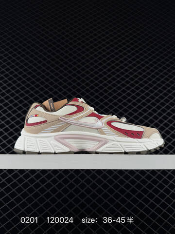 Nike V5 RNR Beige Cream With Red And Pink Accents EU 36-45 Running - Unisex (BS-72866)