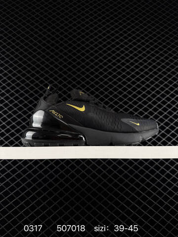 Nike Air Max 270 Black Blue EU 39-45 Lifestyle - Unisex (BS-72627)