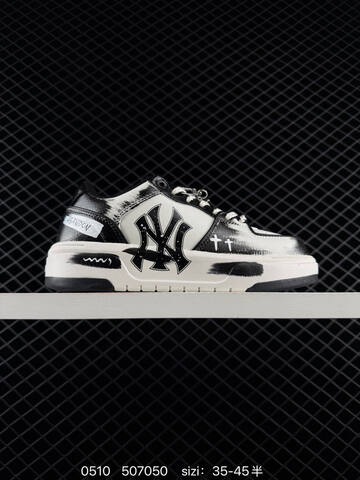 MLB Chunky Liner White Blue Black Purple EU 35-45 Skate Shoe Skate Sneakers - Unisex